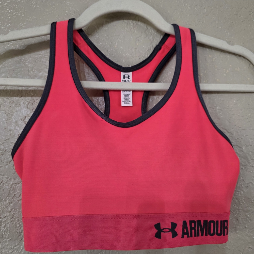 Under Armour Women's Pink Sports Bra